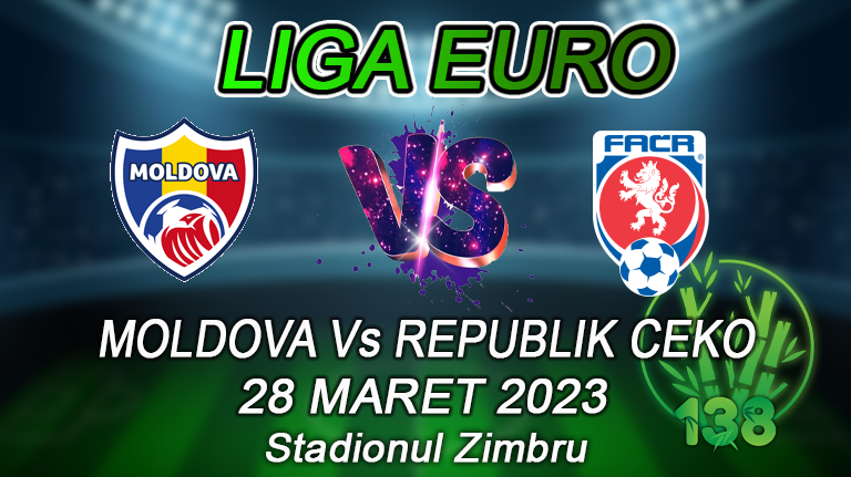 Moldova vs Republik Ceko Euro 28 Maret 2023